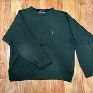 Vintage 90s CHAMPS RALPH LAUREN Green Knit Mens XL
